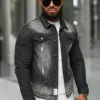 Hot Herren Jeansjacke NB/MJ542N Herren Jeansjacken | Übergangsjacken