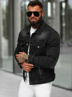 Fashion Herren Jeansjacke NB/MJ514N Herren Jeansjacken | Übergangsjacken