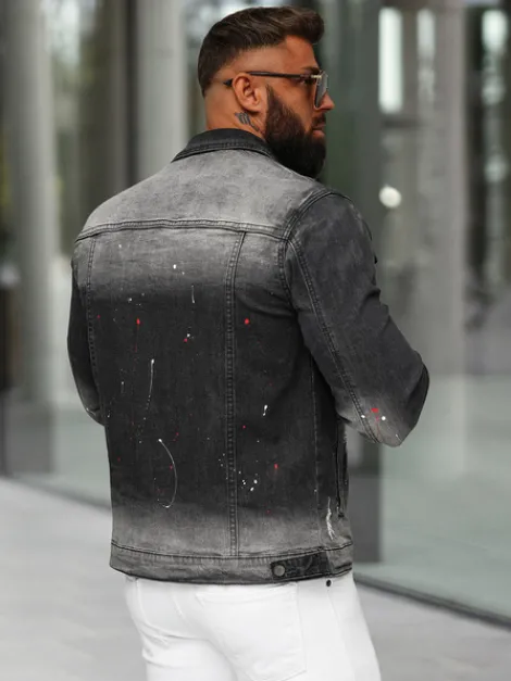 Hot Herren Jeansjacke NB/MJ542N Herren Jeansjacken | Übergangsjacken