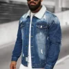 Clearance Herren Jeansjacke Sherpa NB/MJ502BZ Herren Jeansjacken | Übergangsjacken