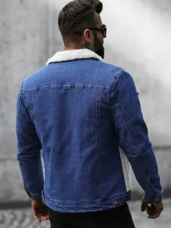 Sale Herren Jeansjacke Sherpa NB/MJ533BZ Herren Jeansjacken | Übergangsjacken
