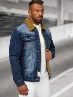 Discount Herren Jeansjacke Sherpa NB/MJ520BSZ Herren Jeansjacken | Übergangsjacken