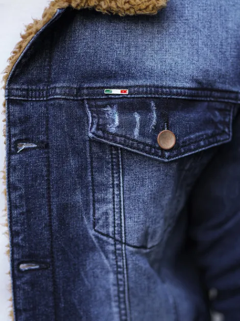 Fashion Herren Jeansjacke Sherpa NB/MJ520BSZ Herren Jeansjacken | Übergangsjacken