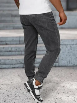 Outlet Herren Jogger Hose Anthrazit NB/MP0272GS Herren Jogger Hosen | Jeanshosen
