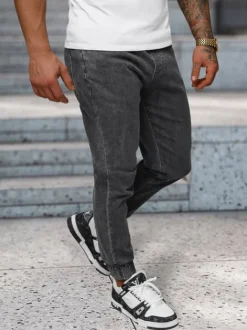 Outlet Herren Jogger Hose Anthrazit NB/MP0272GS Herren Jogger Hosen | Jeanshosen