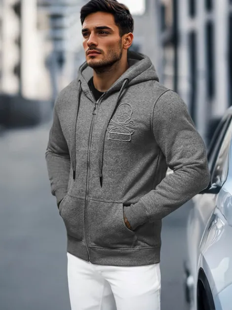Discount Herren Kapuzenpullover Anthrazit NB/MF2003Z Herren Kapuzenpullover | Sweatjacken