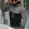 Clearance Herren Kapuzenpullover Anthrazit JS/8B1317/5 Herren Sweatshirts Ohne Print | Kapuzenpullover
