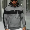 Online Herren Kapuzenpullover Anthrazit JS/8B1309/5 Herren Sweatshirts Ohne Print | Kapuzenpullover