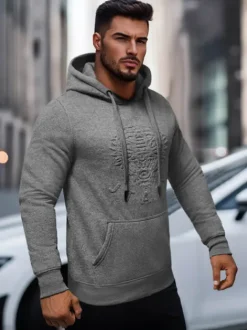 Online Herren Kapuzenpullover Anthrazit NB/MF2012Z Herren Sweatshirts Mit Print | Kapuzenpullover