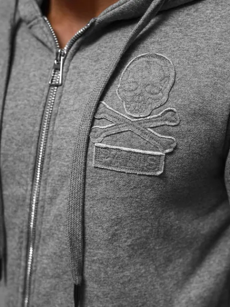 Sale Herren Kapuzenpullover Anthrazit NB/MF2003 Herren Kapuzenpullover | Sweatjacken