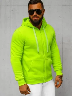 Clearance Herren Kapuzenpullover Aquamarin JS/2008/72Z Herren Kapuzenpullover | Sweatjacken