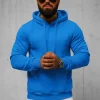 Sale Herren Kapuzenpullover JS/2009Z Herren Sweatshirts Ohne Print | Kapuzenpullover