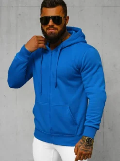 Online Herren Kapuzenpullover JS/2008Z Herren Kapuzenpullover | Sweatjacken