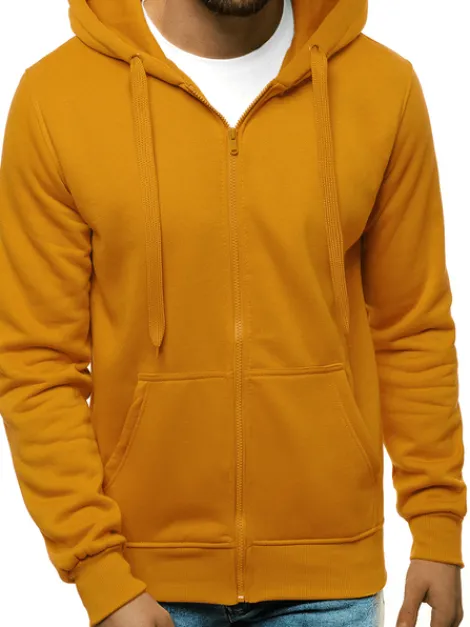Clearance Herren Kapuzenpullover Camel JS/2008 Herren Kapuzenpullover | Sweatjacken