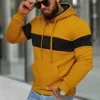 Best Herren Kapuzenpullover Camel JS/8B1316/26 Herren Sweatshirts Ohne Print | Kapuzenpullover
