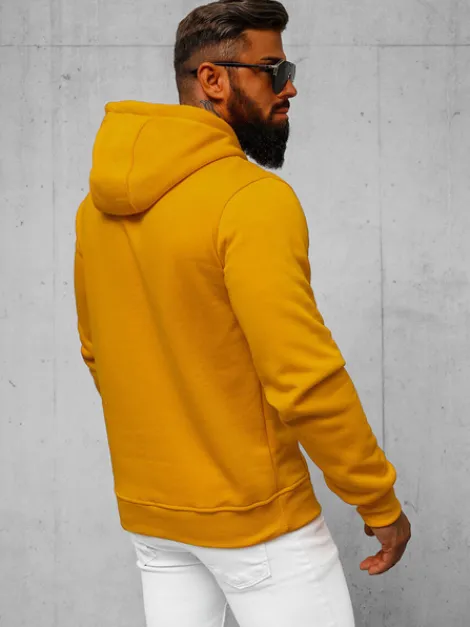 New Herren Kapuzenpullover Camel JS/2009Z Herren Sweatshirts Ohne Print | Kapuzenpullover
