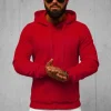 Sale Herren Kapuzenpullover JS/2009Z Herren Sweatshirts Ohne Print | Kapuzenpullover