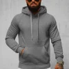Hot Herren Kapuzenpullover JS/2009Z Herren Sweatshirts Ohne Print | Kapuzenpullover