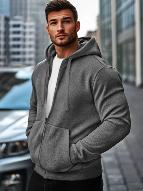 Discount Herren Kapuzenpullover JS/2008Z Herren Kapuzenpullover | Sweatjacken