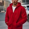 Discount Herren Kapuzenpullover JS/2008Z Herren Kapuzenpullover | Sweatjacken