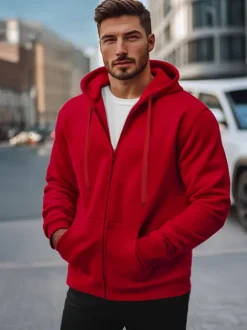 Discount Herren Kapuzenpullover JS/2008Z Herren Kapuzenpullover | Sweatjacken