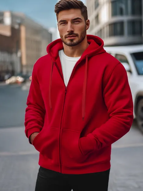 Discount Herren Kapuzenpullover JS/2008Z Herren Kapuzenpullover | Sweatjacken