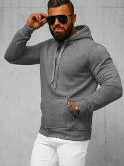 Hot Herren Kapuzenpullover JS/2009Z Herren Sweatshirts Ohne Print | Kapuzenpullover