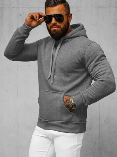 Hot Herren Kapuzenpullover JS/2009Z Herren Sweatshirts Ohne Print | Kapuzenpullover