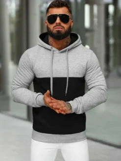 Fashion Herren Kapuzenpullover JS/8B1317/2 Herren Sweatshirts Ohne Print | Kapuzenpullover