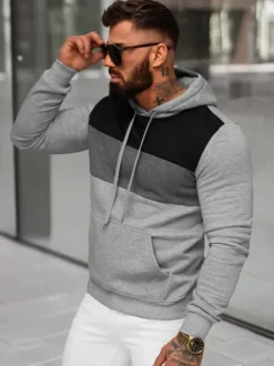 Best Herren Kapuzenpullover JS/8B1312/2 Herren Sweatshirts Ohne Print | Kapuzenpullover