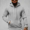 Discount Herren Kapuzenpullover JS/2009Z Herren Sweatshirts Ohne Print | Kapuzenpullover