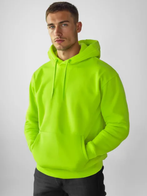 Online Herren Kapuzenpullover Grün-Neon JS/2009Z Herren Sweatshirts Ohne Print | Kapuzenpullover
