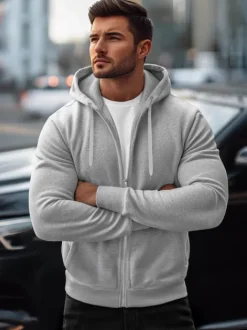 Hot Herren Kapuzenpullover JS/2008Z Herren Kapuzenpullover | Sweatjacken