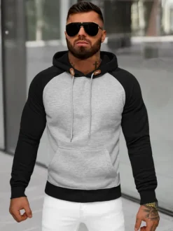 Clearance Herren Kapuzenpullover JS/8B157/2 Herren Sweatshirts Ohne Print | Kapuzenpullover