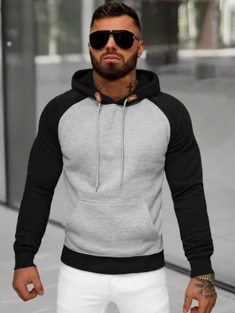 Clearance Herren Kapuzenpullover JS/8B157/2 Herren Sweatshirts Ohne Print | Kapuzenpullover