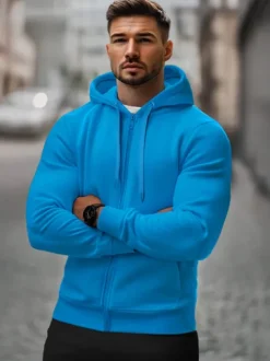 Best Herren Kapuzenpullover JS/2008Z Herren Kapuzenpullover | Sweatjacken