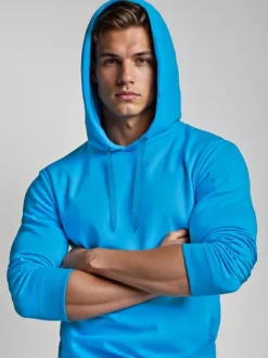 Clearance Herren Kapuzenpullover JS/2009Z Herren Sweatshirts Ohne Print | Kapuzenpullover