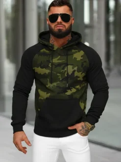 Online Herren Kapuzenpullover JS/8B158/29 Herren Sweatshirts Mit Print | Kapuzenpullover