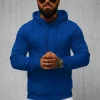 Outlet Herren Kapuzenpullover JS/2009/65Z Herren Sweatshirts Ohne Print | Kapuzenpullover