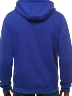 Outlet Herren Kapuzenpullover Kobalt JS/2008 Herren Kapuzenpullover | Sweatjacken
