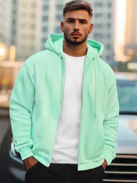 New Herren Kapuzenpullover JS/2008Z Herren Kapuzenpullover | Sweatjacken