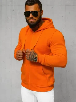 Fashion Herren Kapuzenpullover JS/2008Z Herren Kapuzenpullover | Sweatjacken
