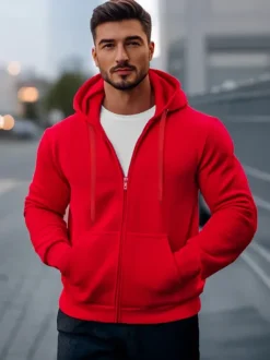 Hot Herren Kapuzenpullover JS/2008Z Herren Kapuzenpullover | Sweatjacken