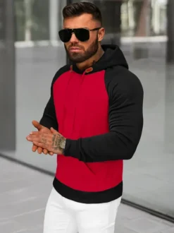 New Herren Kapuzenpullover JS/8B157/18 Herren Sweatshirts Ohne Print | Kapuzenpullover