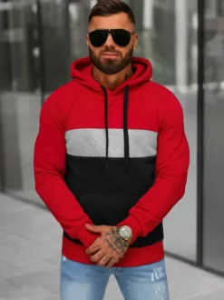 Fashion Herren Kapuzenpullover JS/8B1320/18 Herren Sweatshirts Ohne Print | Kapuzenpullover