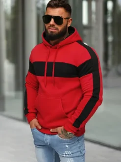 Clearance Herren Kapuzenpullover JS/8B1309/18 Herren Sweatshirts Ohne Print | Kapuzenpullover
