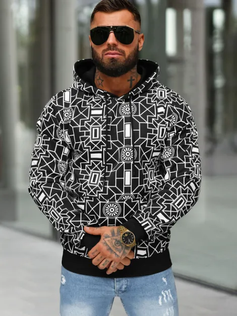 Sale Herren Kapuzenpullover JS/8B1236/3 Herren Sweatshirts Mit Print | Kapuzenpullover