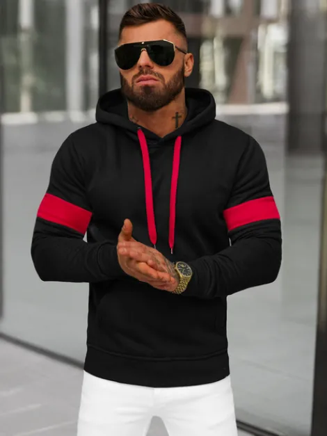 Hot Herren Kapuzenpullover JS/8B1321/3 Herren Sweatshirts Ohne Print | Kapuzenpullover