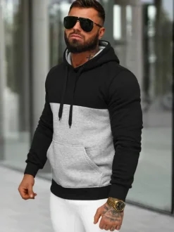 Best Herren Kapuzenpullover JS/8B1317/3 Herren Sweatshirts Ohne Print | Kapuzenpullover