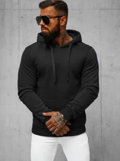 Fashion Herren Kapuzenpullover JS/2009Z Herren Sweatshirts Ohne Print | Kapuzenpullover